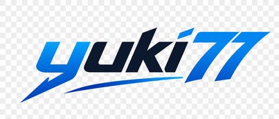Logo yuki77 berwarna biru